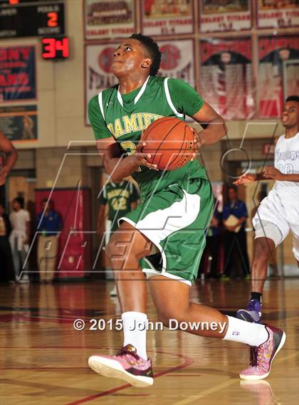 Thumbnail 2 in Damien vs. Cathedral (CIF SoCal Regional D3 Final) photogallery.