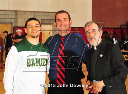 Thumbnail 2 in Damien vs. Cathedral (CIF SoCal Regional D3 Final) photogallery.
