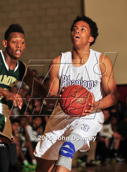 Thumbnail 2 in Damien vs. Cathedral (CIF SoCal Regional D3 Final) photogallery.