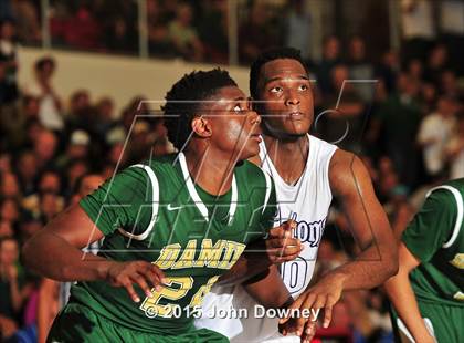 Thumbnail 3 in Damien vs. Cathedral (CIF SoCal Regional D3 Final) photogallery.