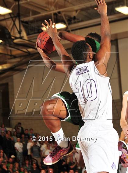 Thumbnail 2 in Damien vs. Cathedral (CIF SoCal Regional D3 Final) photogallery.