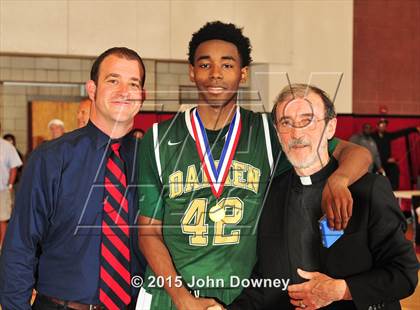 Thumbnail 1 in Damien vs. Cathedral (CIF SoCal Regional D3 Final) photogallery.