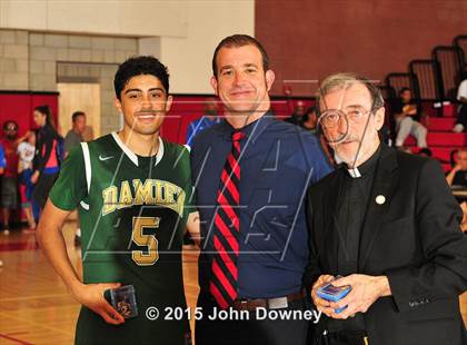 Thumbnail 3 in Damien vs. Cathedral (CIF SoCal Regional D3 Final) photogallery.