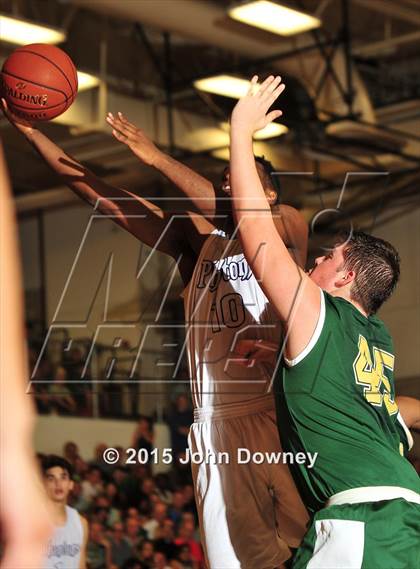 Thumbnail 1 in Damien vs. Cathedral (CIF SoCal Regional D3 Final) photogallery.