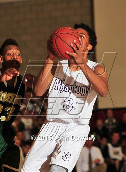 Thumbnail 3 in Damien vs. Cathedral (CIF SoCal Regional D3 Final) photogallery.