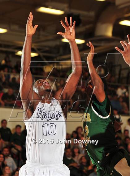 Thumbnail 2 in Damien vs. Cathedral (CIF SoCal Regional D3 Final) photogallery.