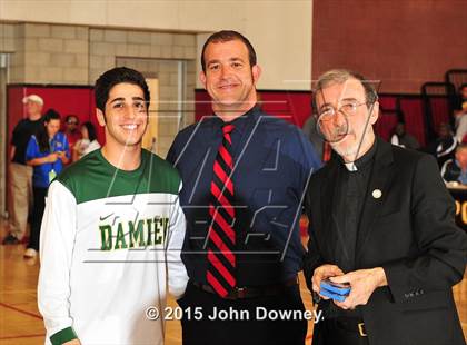 Thumbnail 1 in Damien vs. Cathedral (CIF SoCal Regional D3 Final) photogallery.