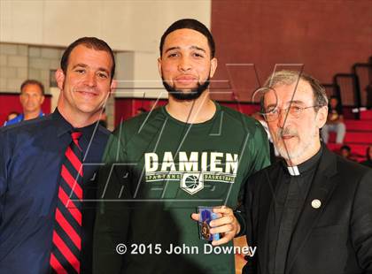 Thumbnail 1 in Damien vs. Cathedral (CIF SoCal Regional D3 Final) photogallery.