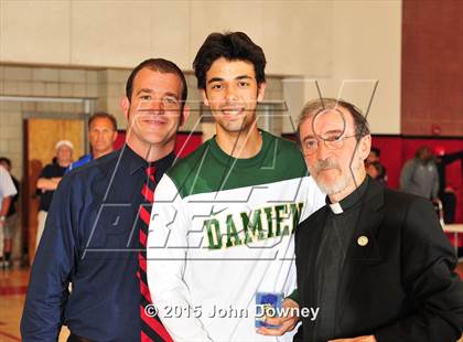 Thumbnail 3 in Damien vs. Cathedral (CIF SoCal Regional D3 Final) photogallery.