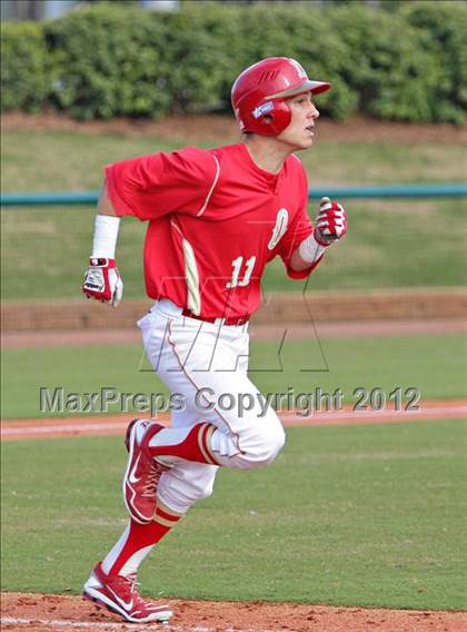 Thumbnail 1 in Columbus vs. Orange Lutheran (National High School Invitational) photogallery.