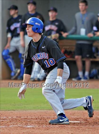 Thumbnail 2 in Columbus vs. Orange Lutheran (National High School Invitational) photogallery.