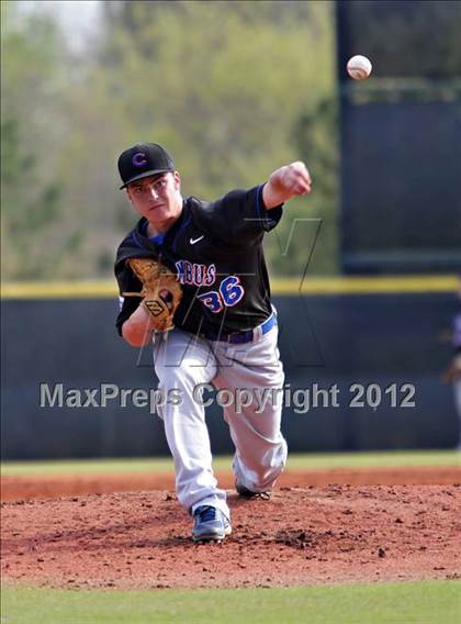 Thumbnail 2 in Columbus vs. Orange Lutheran (National High School Invitational) photogallery.