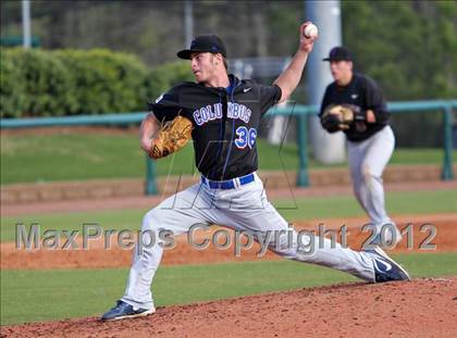 Thumbnail 3 in Columbus vs. Orange Lutheran (National High School Invitational) photogallery.