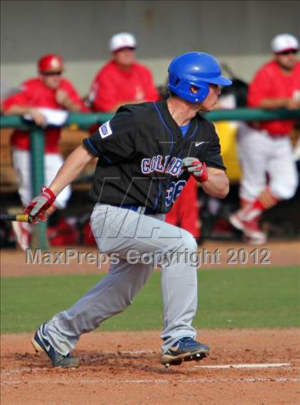 Thumbnail 1 in Columbus vs. Orange Lutheran (National High School Invitational) photogallery.