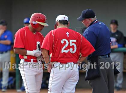 Thumbnail 2 in Columbus vs. Orange Lutheran (National High School Invitational) photogallery.