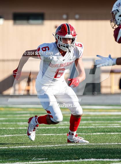 Thumbnail 1 in Burlingame vs Sacred Heart Prep (CIF CCS D4 Final) photogallery.