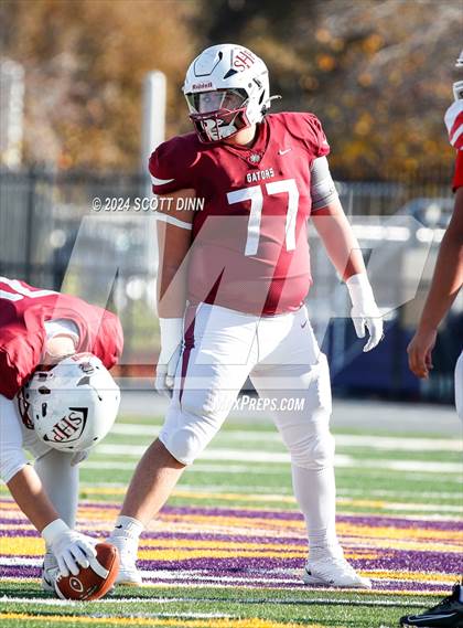 Thumbnail 2 in Burlingame vs Sacred Heart Prep (CIF CCS D4 Final) photogallery.