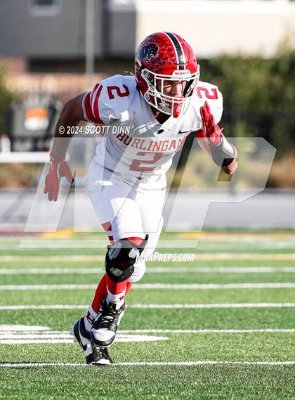 Thumbnail 3 in Burlingame vs Sacred Heart Prep (CIF CCS D4 Final) photogallery.