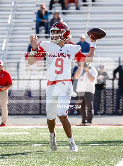 Thumbnail 3 in Burlingame vs Sacred Heart Prep (CIF CCS D4 Final) photogallery.