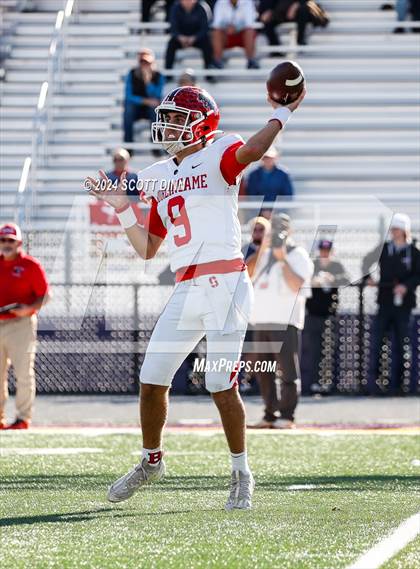 Thumbnail 1 in Burlingame vs Sacred Heart Prep (CIF CCS D4 Final) photogallery.