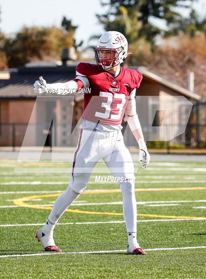 Thumbnail 3 in Burlingame vs Sacred Heart Prep (CIF CCS D4 Final) photogallery.