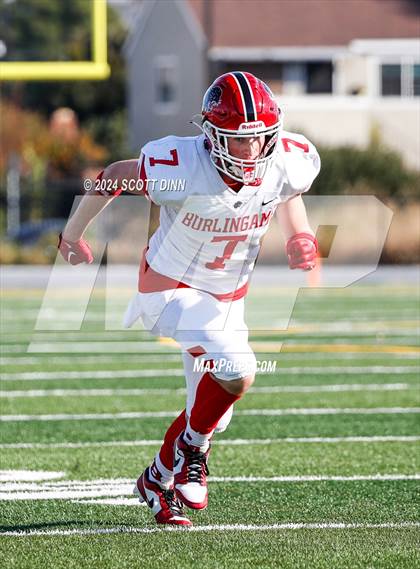 Thumbnail 2 in Burlingame vs Sacred Heart Prep (CIF CCS D4 Final) photogallery.