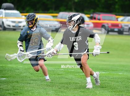 Thumbnail 2 in Xavier @ Amity Regional (CIAC Class L 1st Round) photogallery.
