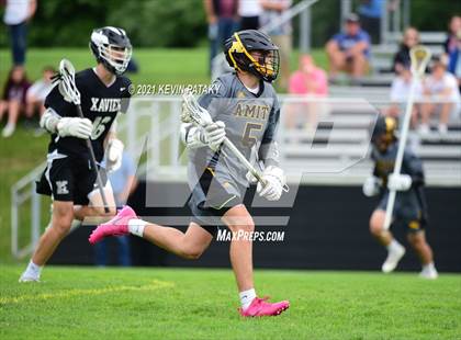 Thumbnail 2 in Xavier @ Amity Regional (CIAC Class L 1st Round) photogallery.
