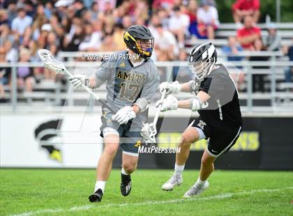Thumbnail 3 in Xavier @ Amity Regional (CIAC Class L 1st Round) photogallery.