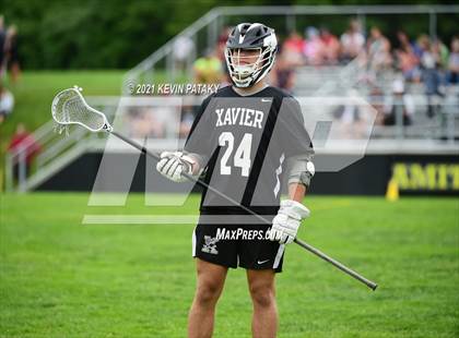 Thumbnail 2 in Xavier @ Amity Regional (CIAC Class L 1st Round) photogallery.
