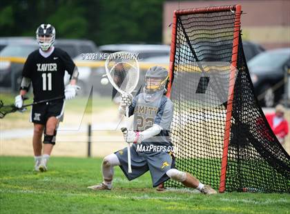 Thumbnail 2 in Xavier @ Amity Regional (CIAC Class L 1st Round) photogallery.