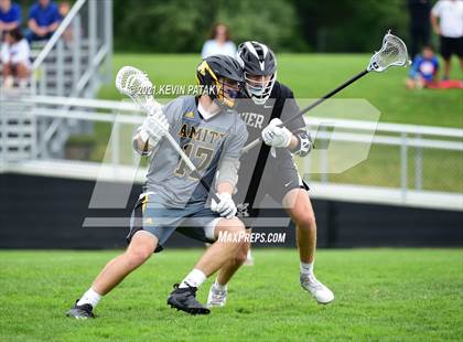 Thumbnail 3 in Xavier @ Amity Regional (CIAC Class L 1st Round) photogallery.