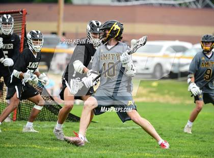 Thumbnail 2 in Xavier @ Amity Regional (CIAC Class L 1st Round) photogallery.