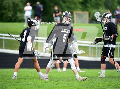 Thumbnail 3 in Xavier @ Amity Regional (CIAC Class L 1st Round) photogallery.