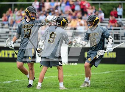 Thumbnail 3 in Xavier @ Amity Regional (CIAC Class L 1st Round) photogallery.