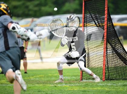Thumbnail 3 in Xavier @ Amity Regional (CIAC Class L 1st Round) photogallery.