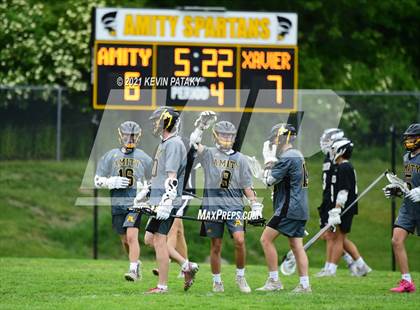 Thumbnail 2 in Xavier @ Amity Regional (CIAC Class L 1st Round) photogallery.