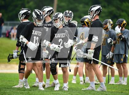 Thumbnail 3 in Xavier @ Amity Regional (CIAC Class L 1st Round) photogallery.