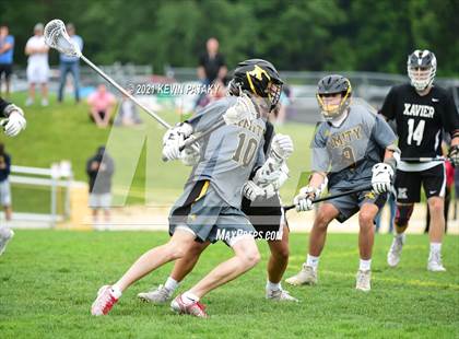 Thumbnail 2 in Xavier @ Amity Regional (CIAC Class L 1st Round) photogallery.