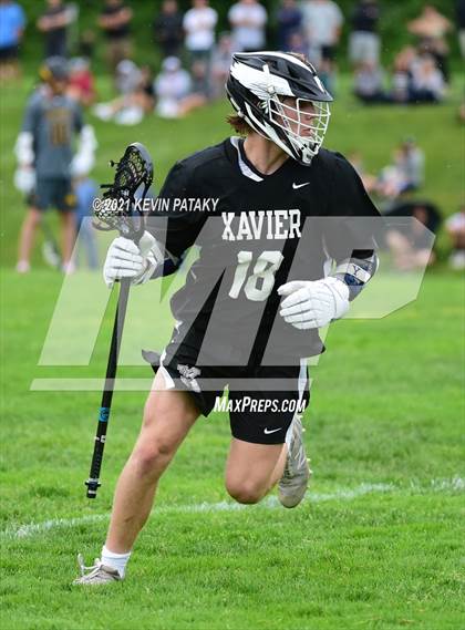 Thumbnail 3 in Xavier @ Amity Regional (CIAC Class L 1st Round) photogallery.