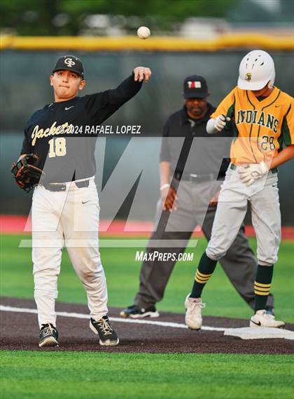 Thumbnail 1 in Santa Fe vs. Galena Park (UIL Baseball 5A Region 3 Area) photogallery.