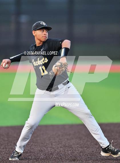 Thumbnail 2 in Santa Fe vs. Galena Park (UIL Baseball 5A Region 3 Area) photogallery.
