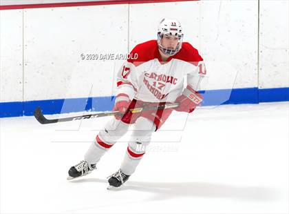 Thumbnail 1 in Burlington @ Catholic Memorial (MIAA Division 1A) photogallery.