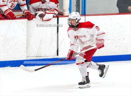 Thumbnail 2 in Burlington @ Catholic Memorial (MIAA Division 1A) photogallery.