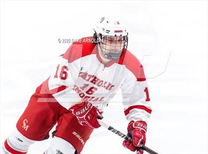 Thumbnail 1 in Burlington @ Catholic Memorial (MIAA Division 1A) photogallery.
