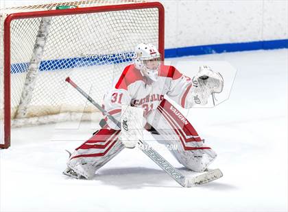 Thumbnail 1 in Burlington @ Catholic Memorial (MIAA Division 1A) photogallery.