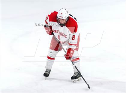 Thumbnail 3 in Burlington @ Catholic Memorial (MIAA Division 1A) photogallery.