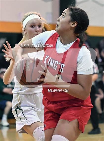 Thumbnail 2 in King's vs. Ontario Christian photogallery.