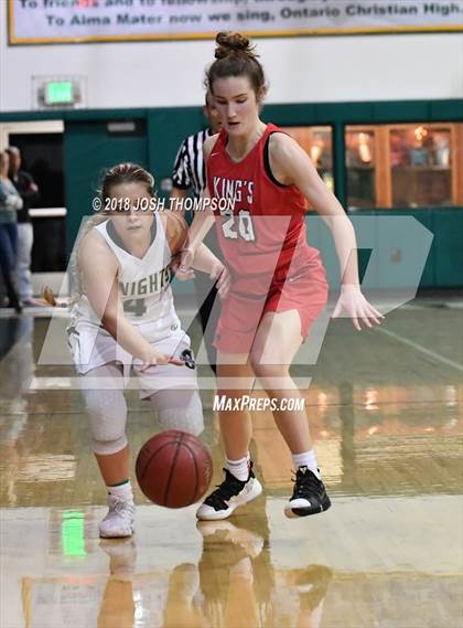 Thumbnail 3 in King's vs. Ontario Christian photogallery.