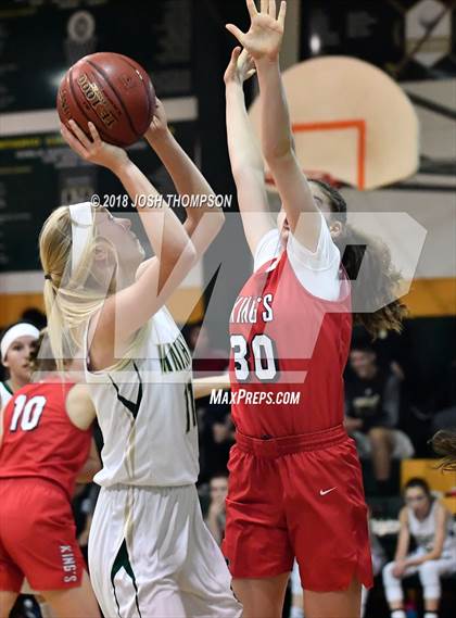 Thumbnail 2 in King's vs. Ontario Christian photogallery.